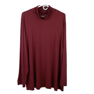 Soft Surroundings Tunic Top Womens 2X Turtleneck Long Sleeve Casual Ladies